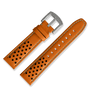 Racing Leather Straps Orange 20 MM - Ferro & Company Watches